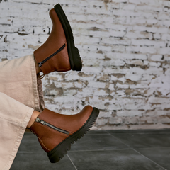 Bota Malaga Cuero Suela - Satchel