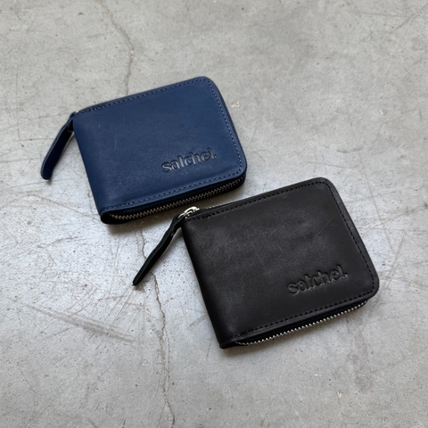 Billetera Cierre Cuero Hombre - comprar online