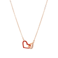 Collar Corazon Rojo - comprar online