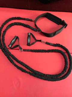 CINTURÓN DE ACELERACIÓN PROFESIONAL - TRAIN IMPORTADO - DOBLE BANDA ENFUNDADA ( 80lb C/U)- CON 2 MANIJAS - comprar online