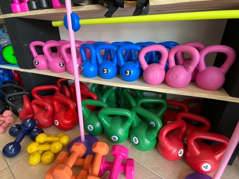PESAS RUSAS DE PVC
