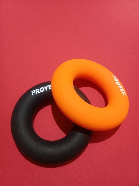 GRIP RING - ANILLO DE CAUCHO MACIZO - REHABILITACION/FORTALECIMIENTO MANO