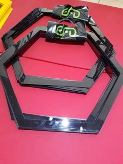 TRAPECIOS / HEXÁGONOS / AROS DE COORDINACIÓN X 10 UNIDADES - TRAIN FITNESS