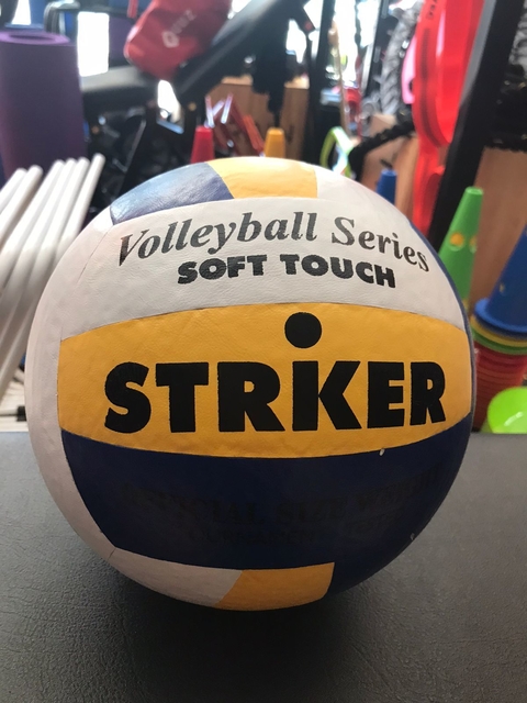 VOLEY STRIKER CAUCHO COLORES / BLANCA