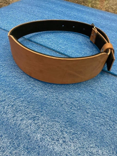 CINTURON PARA SOBRE ESFUERZO DE CUERO PROTECCION LUMBAR - comprar online