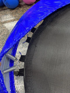 MINITRAMP 1MT - 34 RESORTES - TRAIN FITNESS