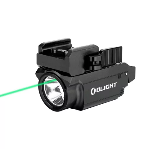 OLIGHT BALDR MINI CON LASER VERDE 600 LUMEN RECARGABLE NEGRA
