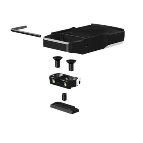 SISTEMA MAGNÉTICO PARA MIRA RED DOT CAT + ALZA FOTOLUMINISCENTE PARA TPR