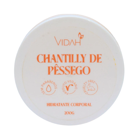 Creme Hidratante Chantilly de Pêssego 200g