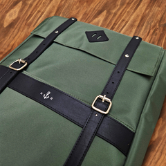 Mochila Budapest nylon Verde en internet