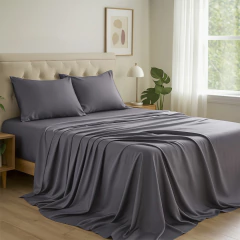 Imagen de Juego de Sábanas JAUSSEN Bamboo 250 hilos Queen