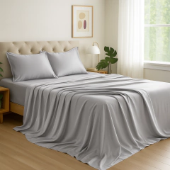 Juego de Sábanas JAUSSEN Bamboo 250 hilos Queen - tienda online