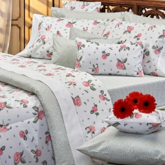 Juego de Sábanas Danubio Garden 180 hilos Twin en internet