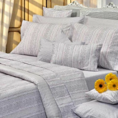 Juego de Sábanas Danubio Grafismo 144 hilos Full