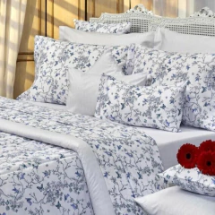 Juego de Sábanas Danubio Grafismo 144 hilos Full - tienda online