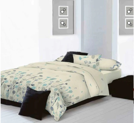 Acolchado Pierre Cardin percal 180 hilos estampado 1½