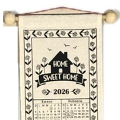 ALMANAQUE 2026 Rústico - Primavera Casa 