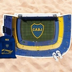 TOALLÓN ESTADIO GIGANTE BOCA C/MOCHILA - comprar online