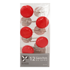 Gancho de baño Botón rojo - comprar online