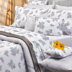 Juego de Sábanas Danubio Romántica 180 hilos Queen - tienda online