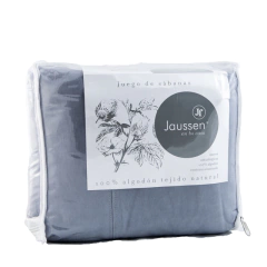 Imagen de Juego de Sábanas JAUSSEN Original 100% Algodón King