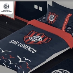 Juego de Sábanas Fútbol de San Lorenzo - Línea Oficial