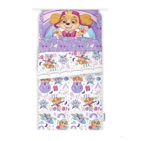 Juego de Sábanas Disney Ultra Soft Paw Patrol Skye 1½