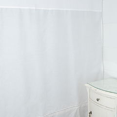 Cortina de Baño Pique y Vainilla DECORAL