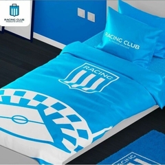 Acolchado de Fútbol Racing 1½ - Línea Oficial - - comprar online