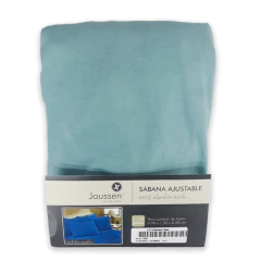 Sábana Ajustable JAUSSEN Original 100% Algodón 1½ - tienda online