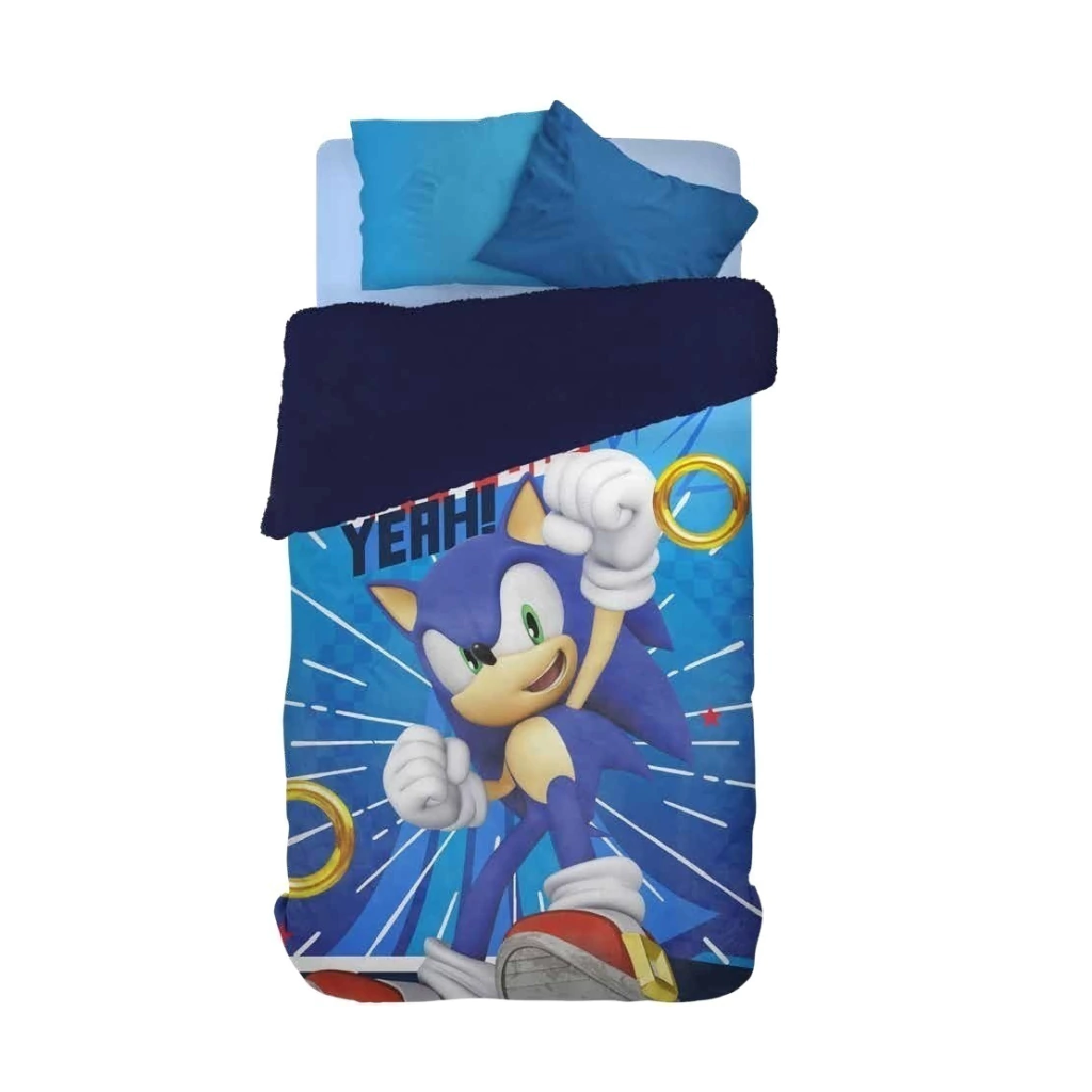 Frazada con Corderito Disney Sonic 1½