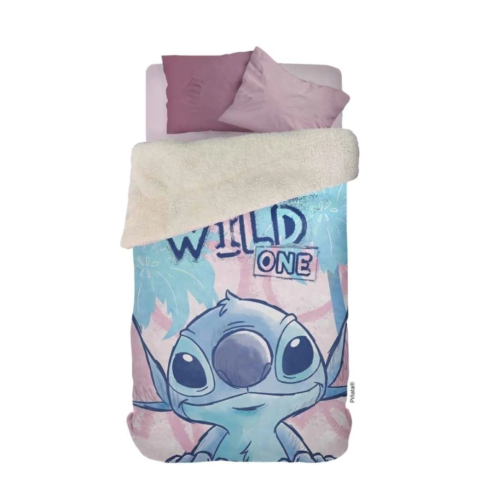 Frazada con Corderito Disney Stitch 1½