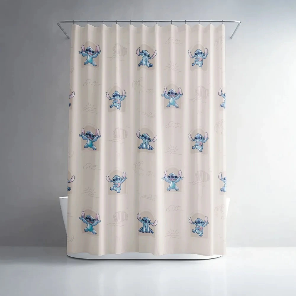 Cortina de baño Disney Stitch