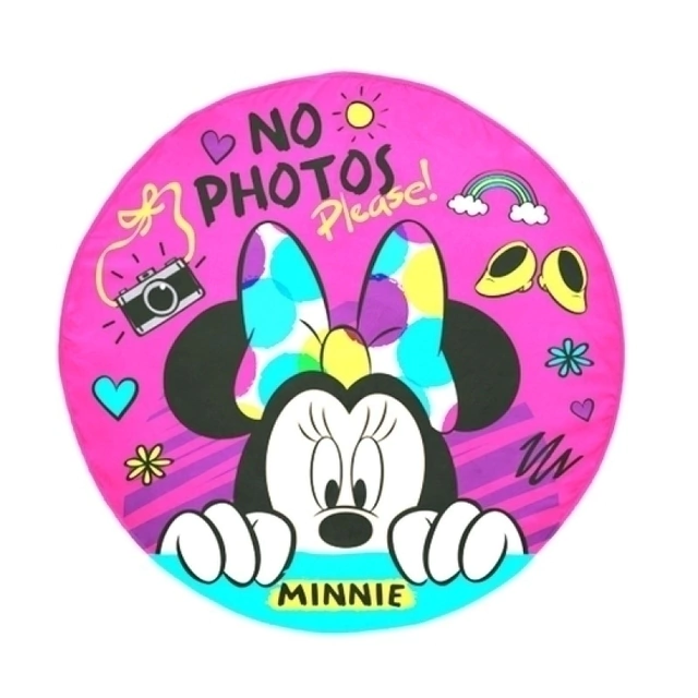 Toallón Redondo Disney Minnie
