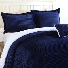 Acolchado Haussman con Corderito + Fundas 1½ - comprar online