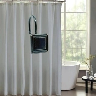 Gancho de baño Cuadrado Metálico