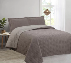 Quilt AMARELO Bicolor con Funda 1½ en internet