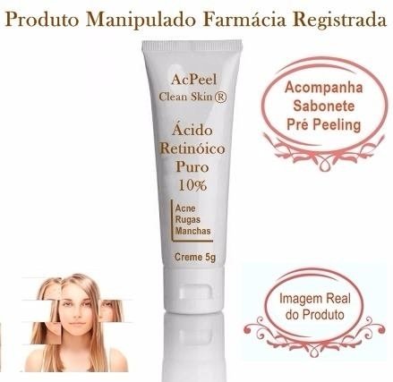 Ácido Retinoico 10% Creme+ Sabonete 110ml