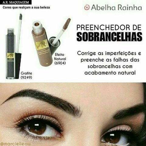 Creme Preenchedor De Sobrancelhas Grafite -abelha Rainha - comprar online