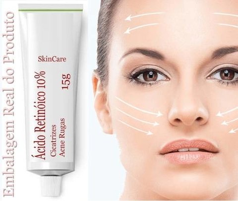 10 Ácidos Retinoico 10% 15g Puro Peeling+ Sabonete 60ml