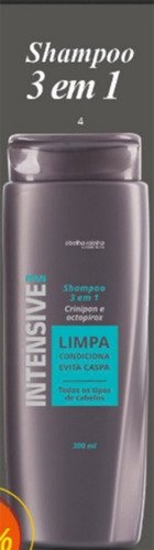 Shampoo 3 Em 1 - Intensivo Man - Abelha Rainha