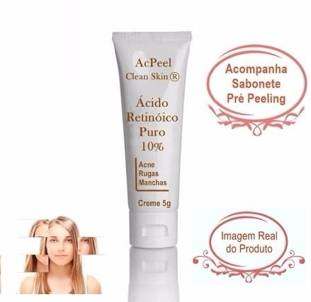 Ácido Retinoico 10% 5g + Hidroquinona 6% 30g