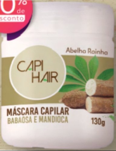 Coquetel Nutritivo Mandioca - Capi Hair - Abelha Rainha