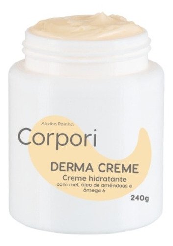 Derma Creme Hid C/mel Óleo De Amendoas E Omega 6 - Corpori - comprar online