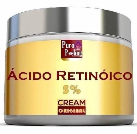 Ácido Retinóico 5% 15g Puro + Sabonete Pré Peeling