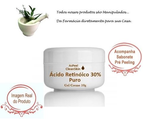 Ácido Retinóico 30% + Retinoico Com Hidroquinona+ Sabonete