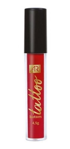 Batom Tatoo Tattoo Super Matte Abelha Rainha Vermelho Paixão