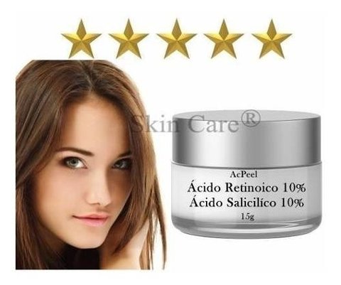 Ácido Retinoico 10% + Salicílico 10% + Protetor Solar Fps 40