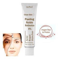 3 Ácidos Retinoico 8% Peeling 15g + Sabonete Peeling 110ml