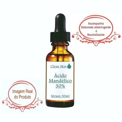 Clareador Facial E Corporal Ácido Mandélico 30% 30ml